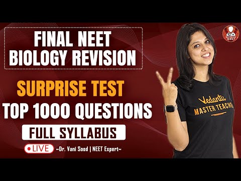 Final NEET Biology Revision | Top 1000 Questions...