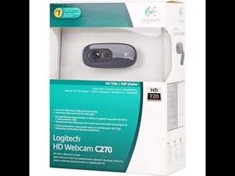 Logitech HD Webcam C270 Unboxing