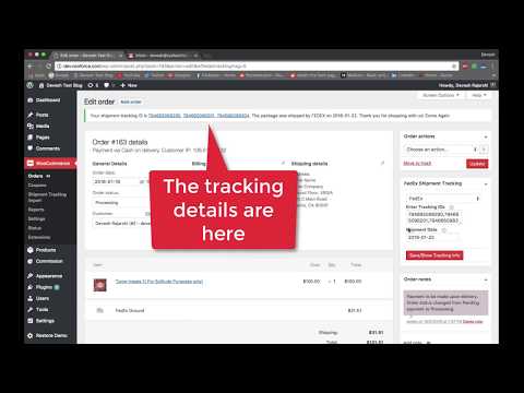 How to Send FedEx Tracking Details to Customers using...
