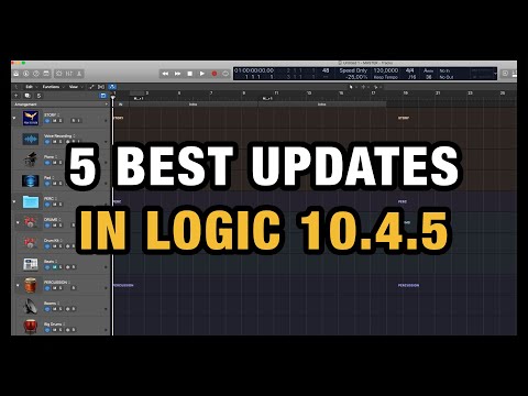 5 Amazing Updates in Logic Pro X 10.4.5