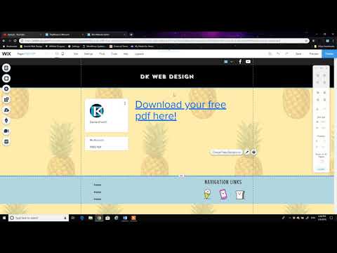 How to add a Members Only Free PDF in Wix 2019 DK Web...
