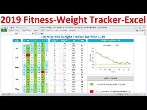 Fitness Tracker and Weight Loss Tracker for 2019 |...