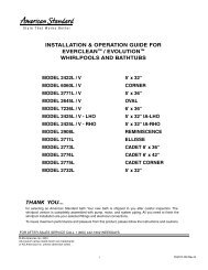 Installation Operation Guide For Everclean Evolution Home Depot