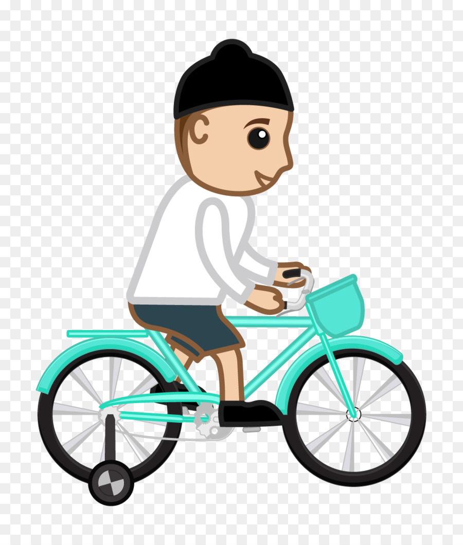 Animasi Orang Naik Sepeda