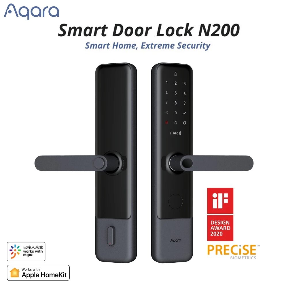 Aqara N200 Electronic Smart Door Lock Fingerprint