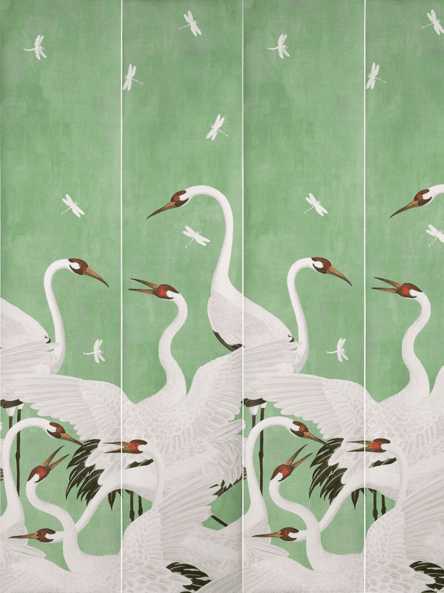 heron wallpaper gucci