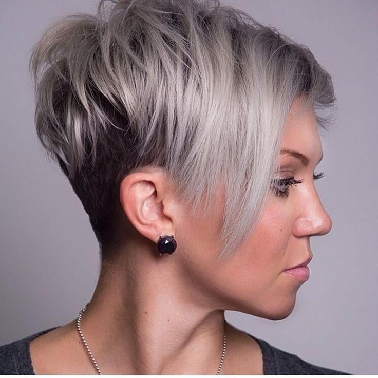 Featured Photo of Funky Short Haircuts For Round Faces