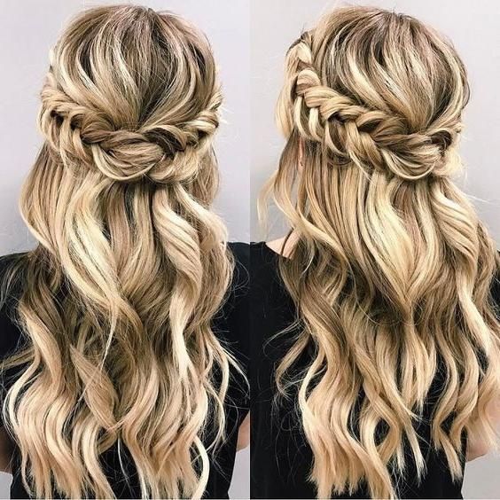 Featured Photo of Half Up Long Hairstyles