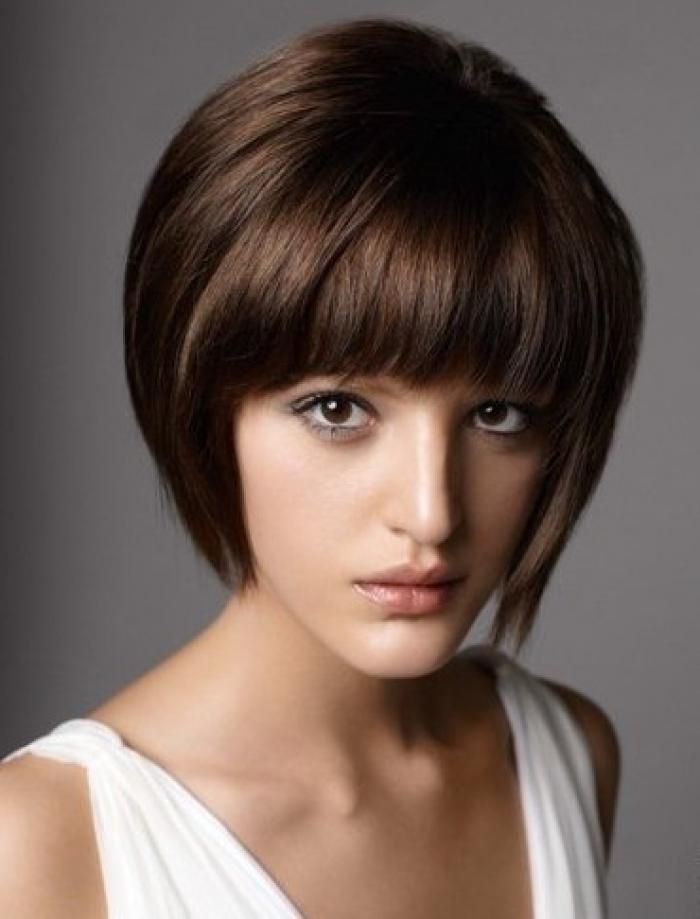Featured Photo of Short Haircuts With Full Bangs