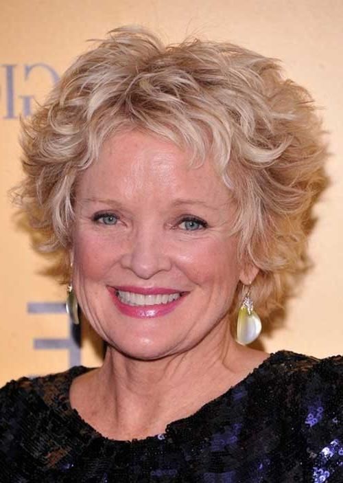 Featured Photo of Short Haircuts For Older Women With Curly Hair