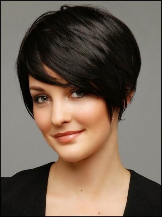 Featured Photo of Women Short Haircuts For Round Faces