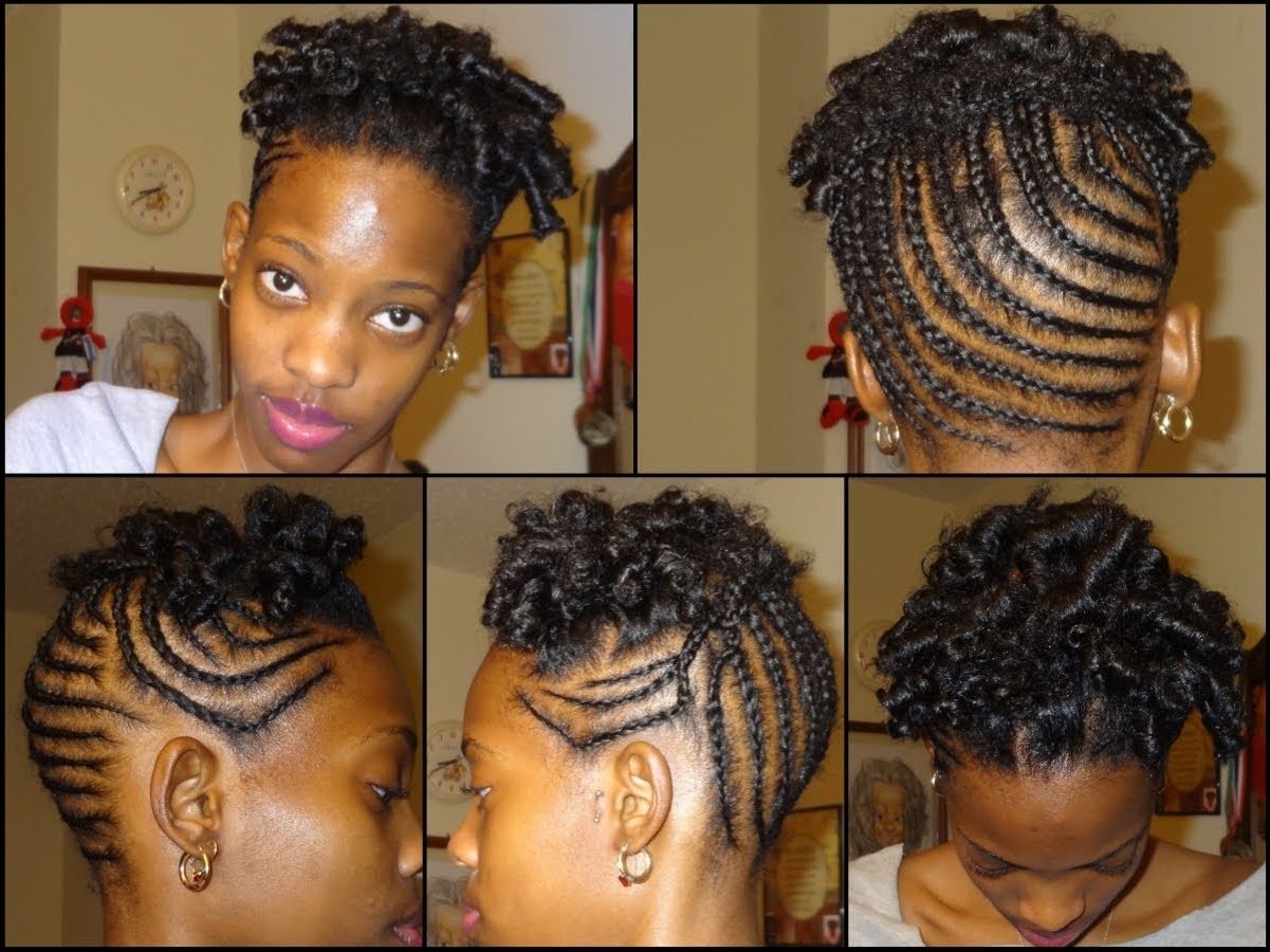 Featured Photo of Braided Hairstyles For Short Natural Hair