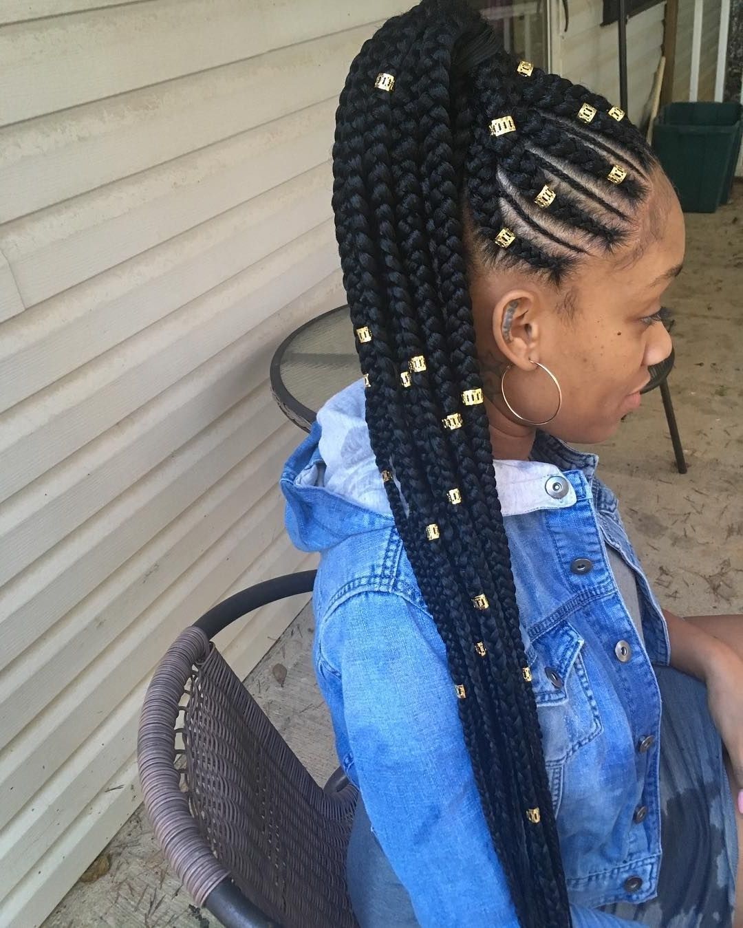 Featured Photo of Cornrows Hairstyles With Weave