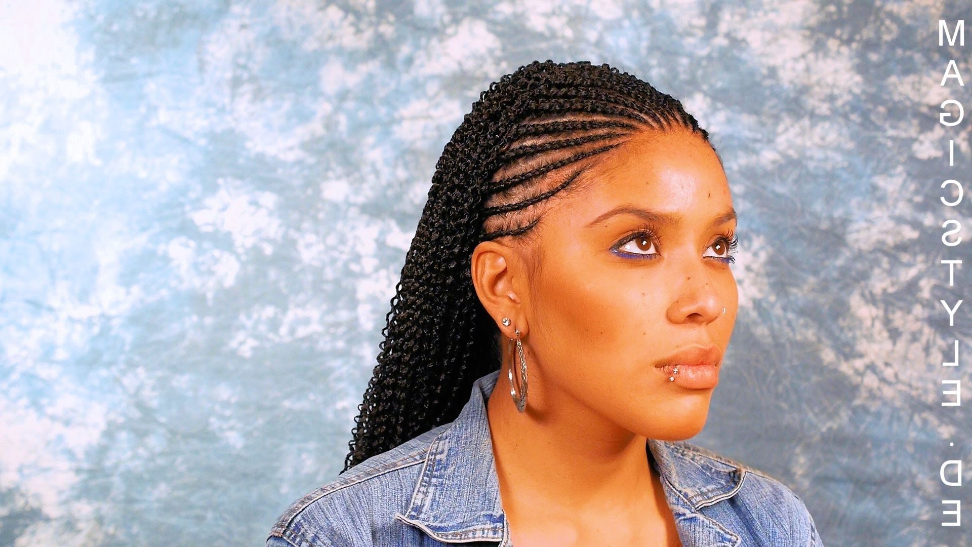 Featured Photo of Micro Cornrows Hairstyles