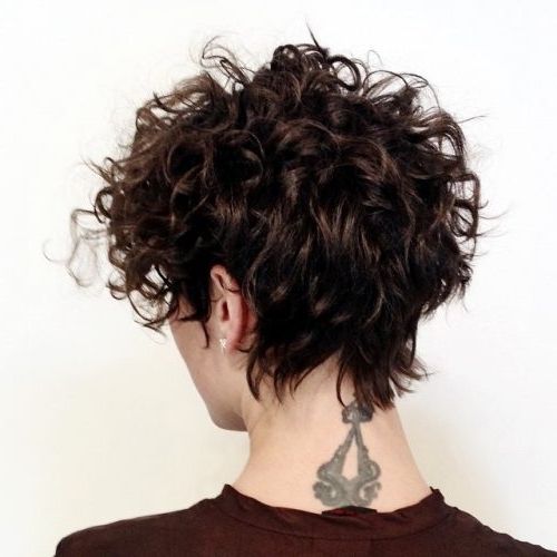 Widely Used Long Curly Pixie Haircuts Pertaining To 33 Hottest Short Curly Hairstyles Trending In 2018 (Gallery 10 of 15)