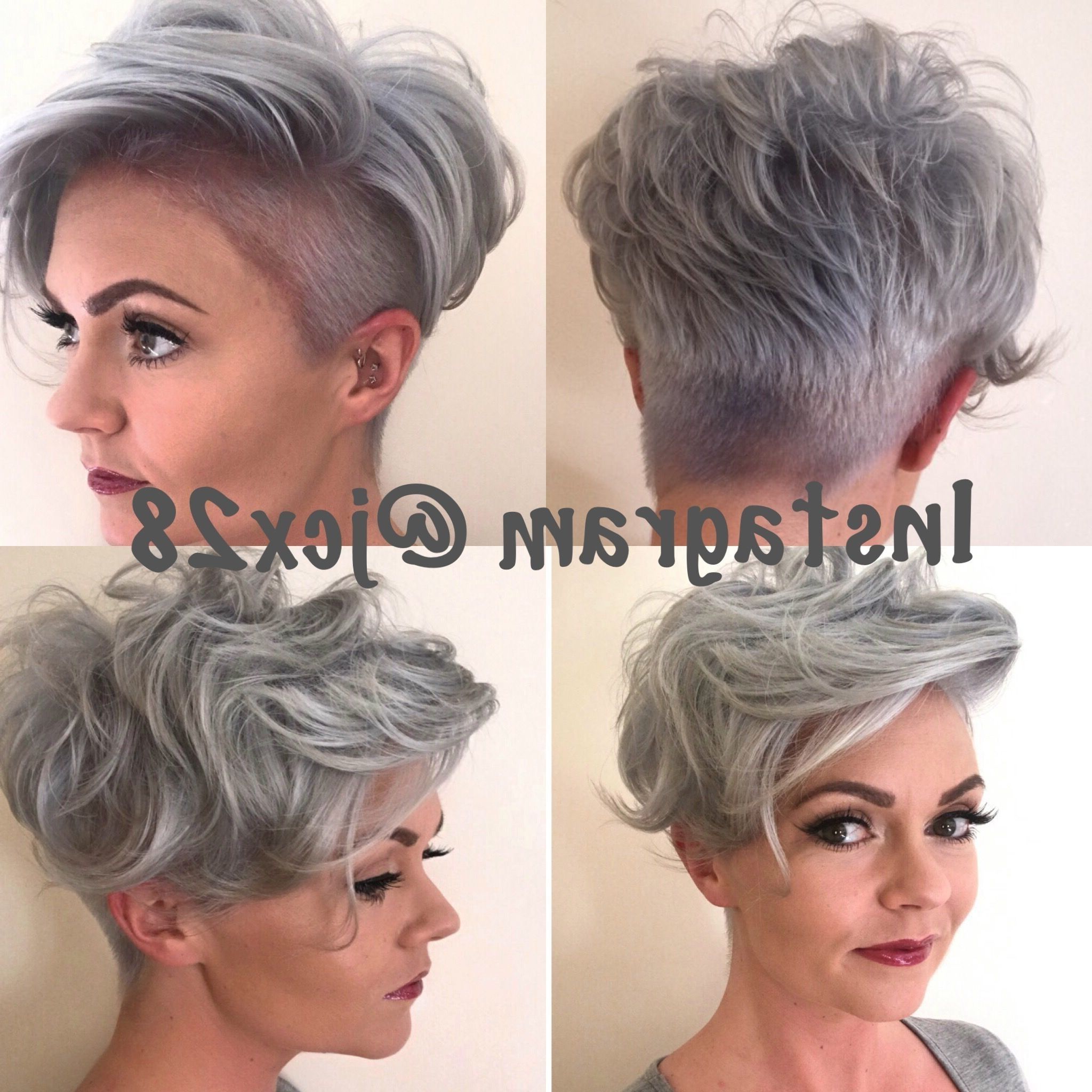 Featured Photo of Sassy Silver Pixie Blonde Hairstyles