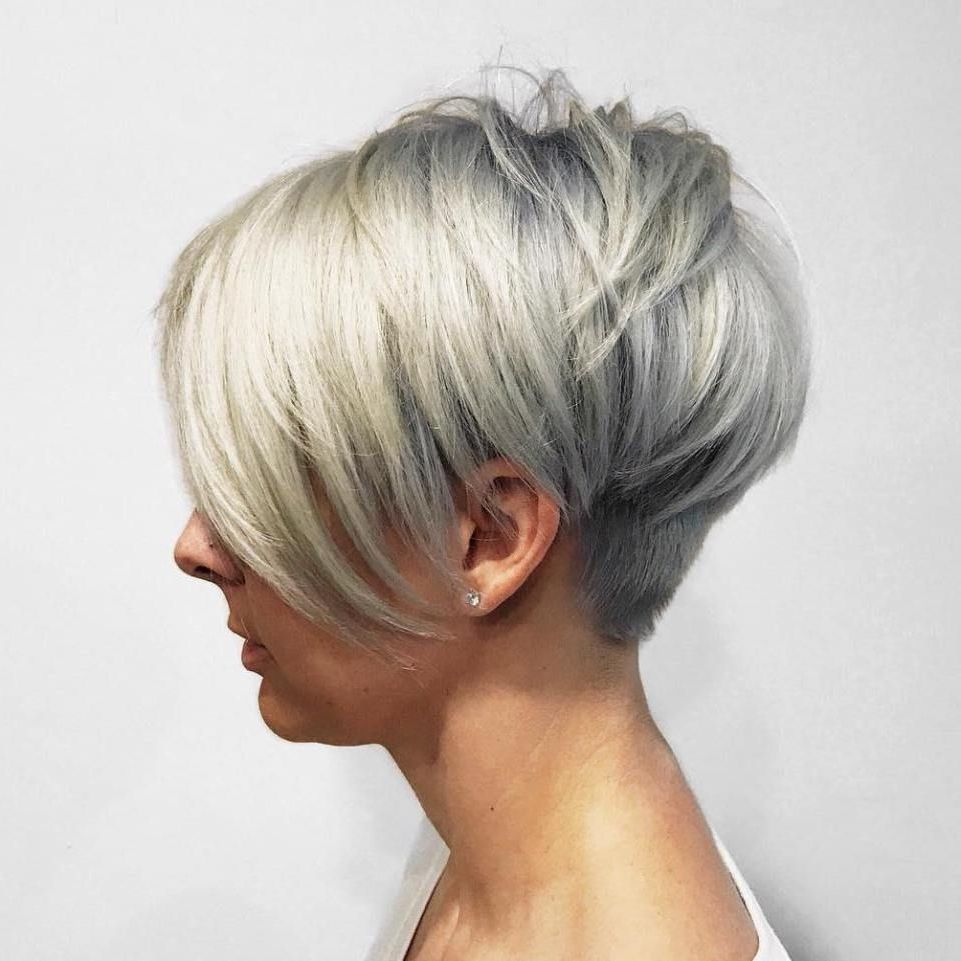 Featured Photo of Layered Pixie Hairstyles With Nape Undercut