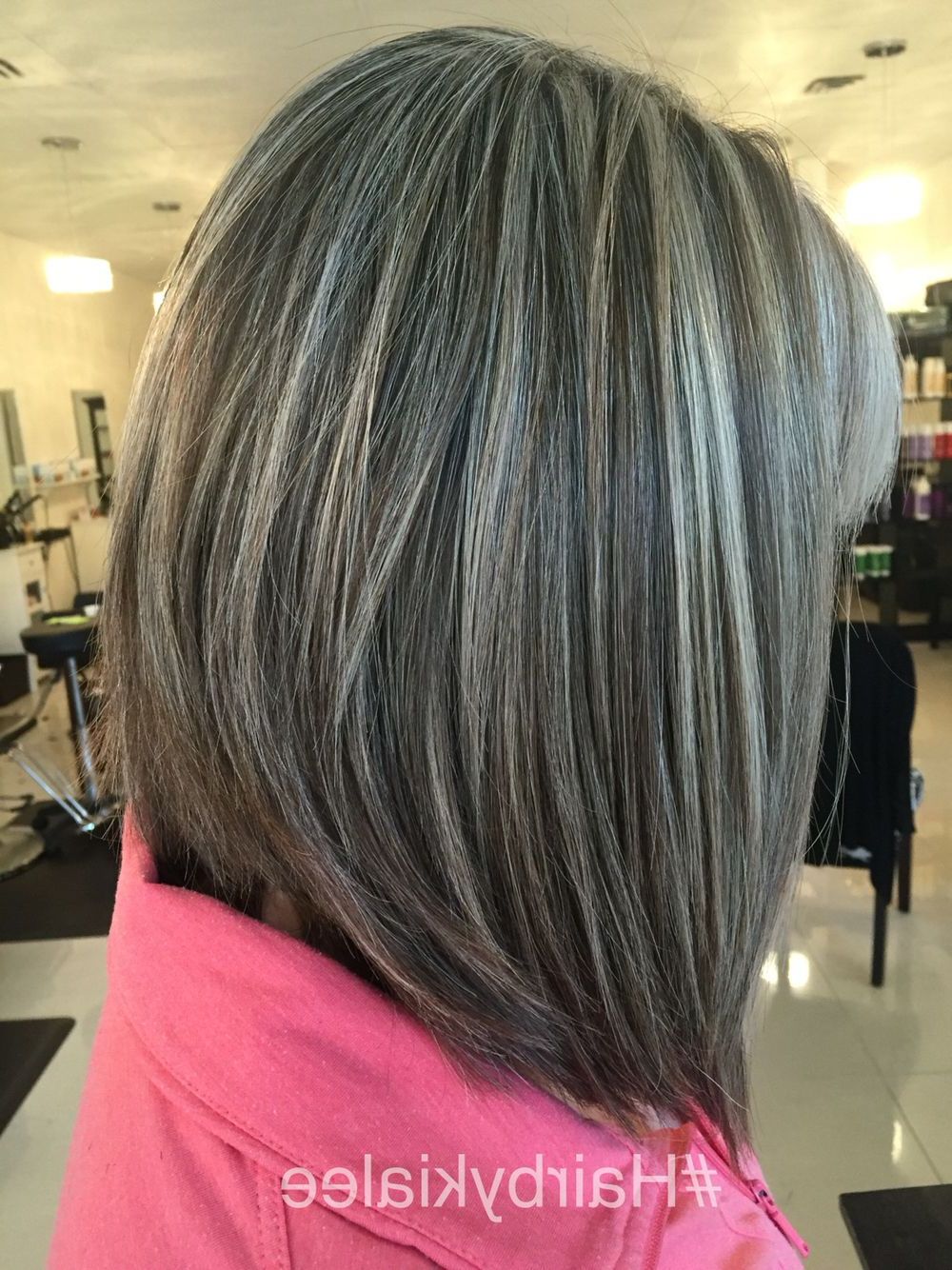 Featured Photo of Gray Hairstyles With High Layers