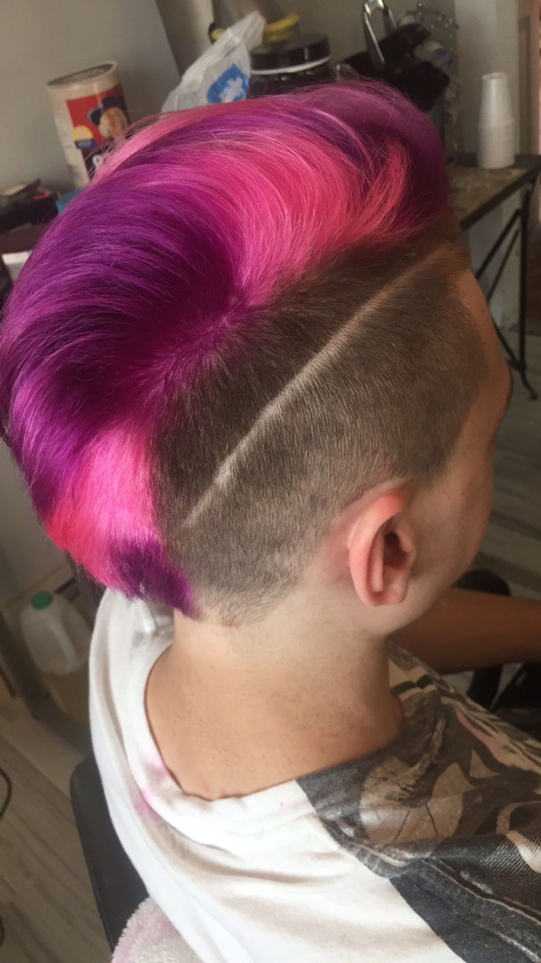 Featured Photo of Pink And Purple Mohawk Hairstyles