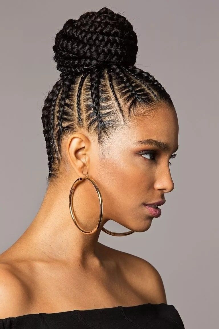 20 Best Cornrow Braid Hairstyles For Black Women With An For Well Known All Over Braided Hairstyles (Gallery 7 of 20)