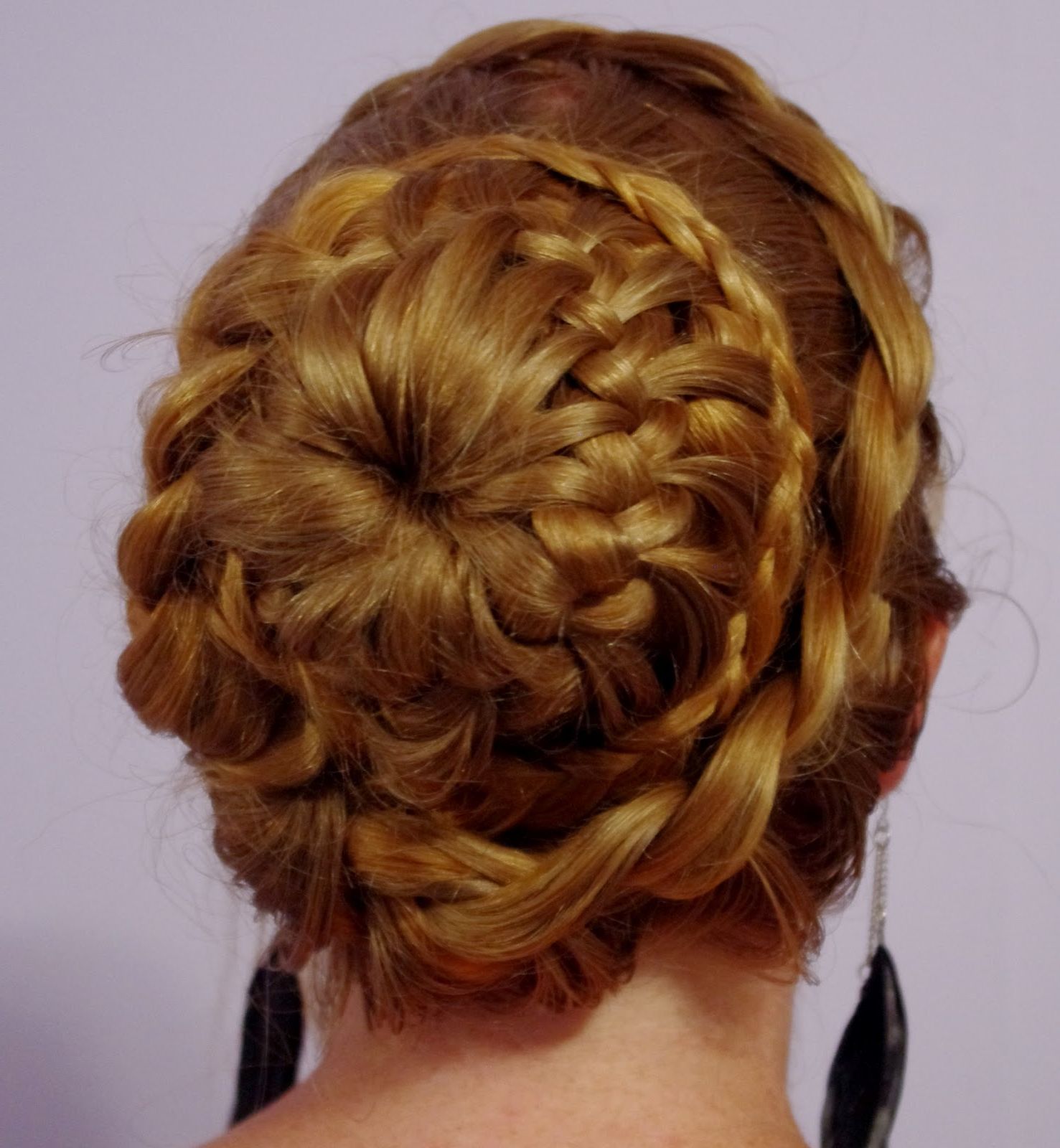 2019 Fancy Braided Hairstyles Intended For Braids & Hairstyles For Super Long Hair: Fancy Braided Bun (Gallery 9 of 20)