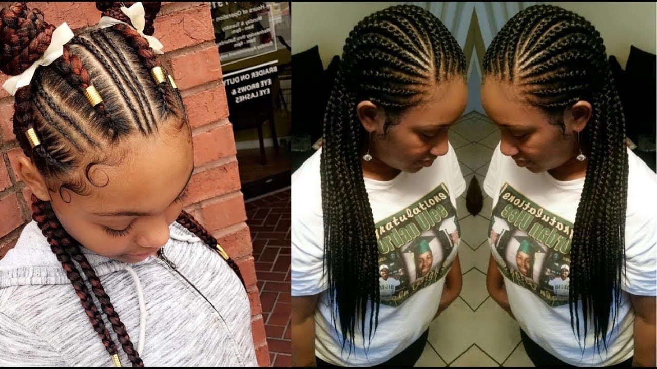 41 Goddess Braids Hairstyles For Black Women – Youtube Pertaining To Widely Used Goddess Braided Hairstyles With Beads (Gallery 16 of 20)