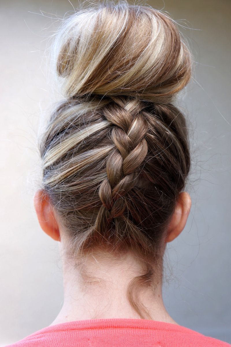 Famous Braided Topknot Hairstyles With Beads Regarding Dutch Braided Top Knot – Twist Me Pretty (Gallery 7 of 20)