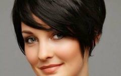 Short Haircuts for Round Faces and Thick Hair