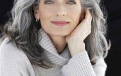 Long Hairstyles for Gray Hair