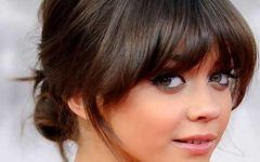 Updo for Long Hair with Bangs