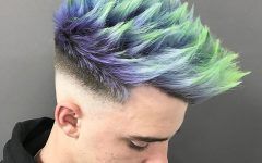 Unique Color Mohawk Hairstyles