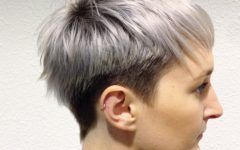 Two-tone Spiky Short Haircuts