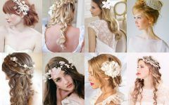 Wedding Guest Hairstyles for Medium Length Hair with Fascinator