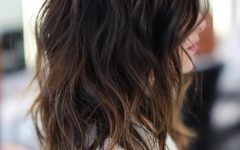 Choppy Layers Long Hairstyles with Highlights