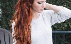 Long Hairstyles Redheads