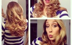 Long Hairstyles Using Hot Rollers