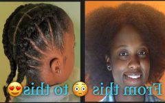 Braided Hairstyles Without Weave