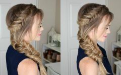 Fabulous Fishtail Side Pony Hairstyles
