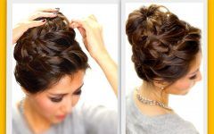 Braided Hairstyles with Buns