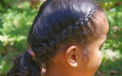 Braid Tied Updo Hairstyles