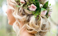 Romantic Florals Updo Hairstyles