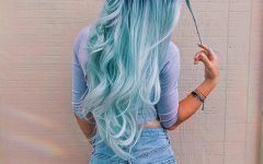 Cotton Candy Colors Blend Mermaid Braid Hairstyles