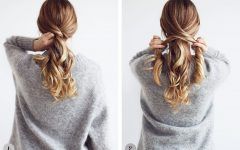 Twisted and Tousled Ponytail Hairstyles