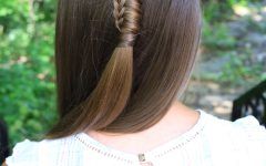 Reverse Braid and Side Ponytail