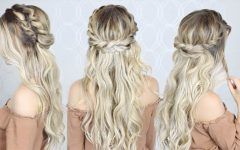 Double Crown Braid Prom Hairstyles
