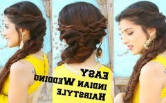 Braided Hairstyles for Long Hair Indian Wedding