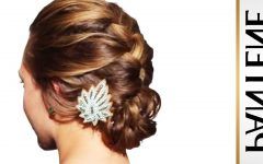 Updo Hairstyles with French Braid