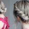 Twisted Rope Braid Updo Hairstyles