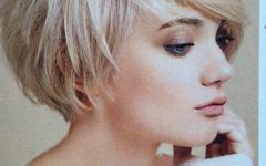 Paper White Pixie Cut Blonde Hairstyles