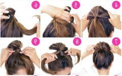 Bubble Pony Updo Hairstyles